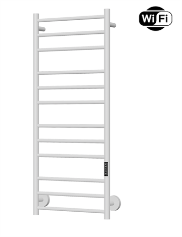 TVS Plus 12L El-håndklædetørrer m/timer og Wifi 1160 x 500 mm, Hvid